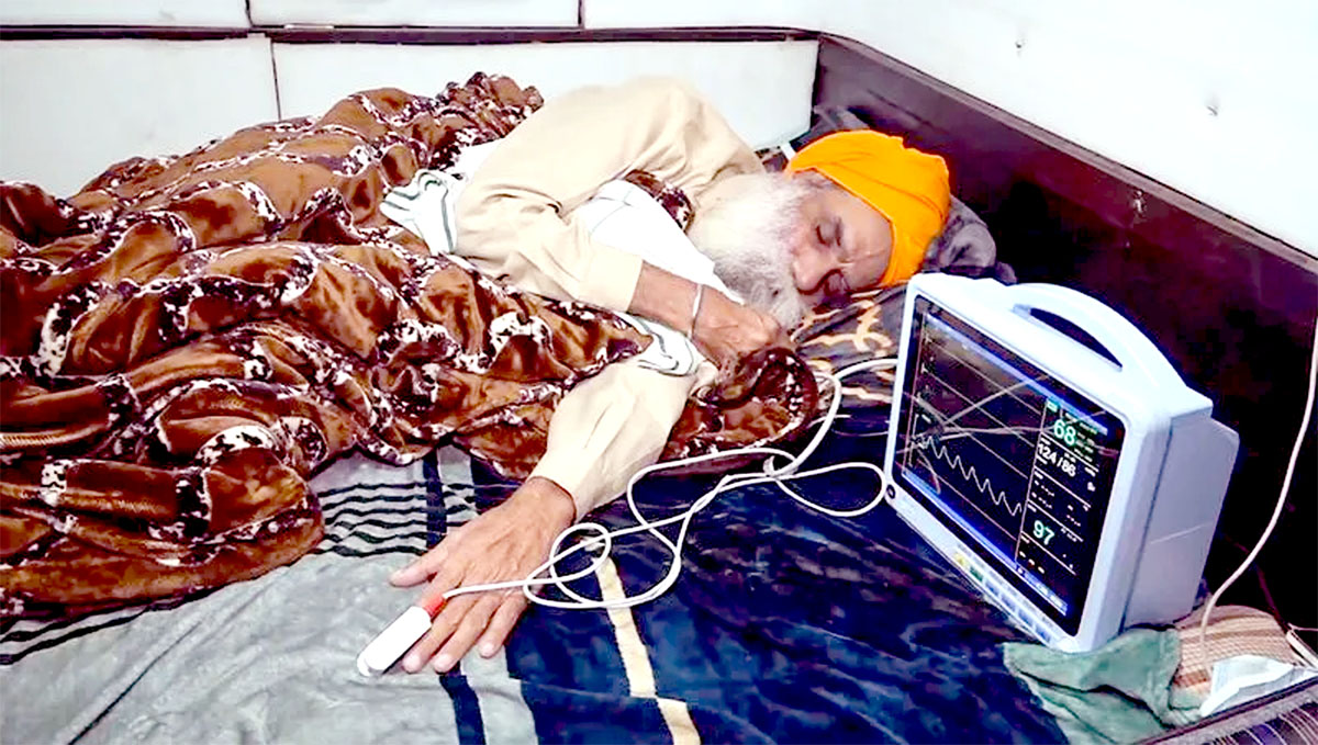 ‘Dallewal not in police custody, farmer leader admitted to hospital of his own free will’